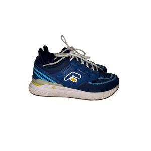 FitVille Women’s Stride Core Comfort Sneakers Navy Blue 7 Extra Wide (2E)